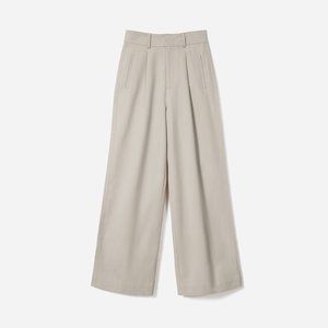 NEW Everlane The Way-High® Drape Pant in Sandstone 32" inseam